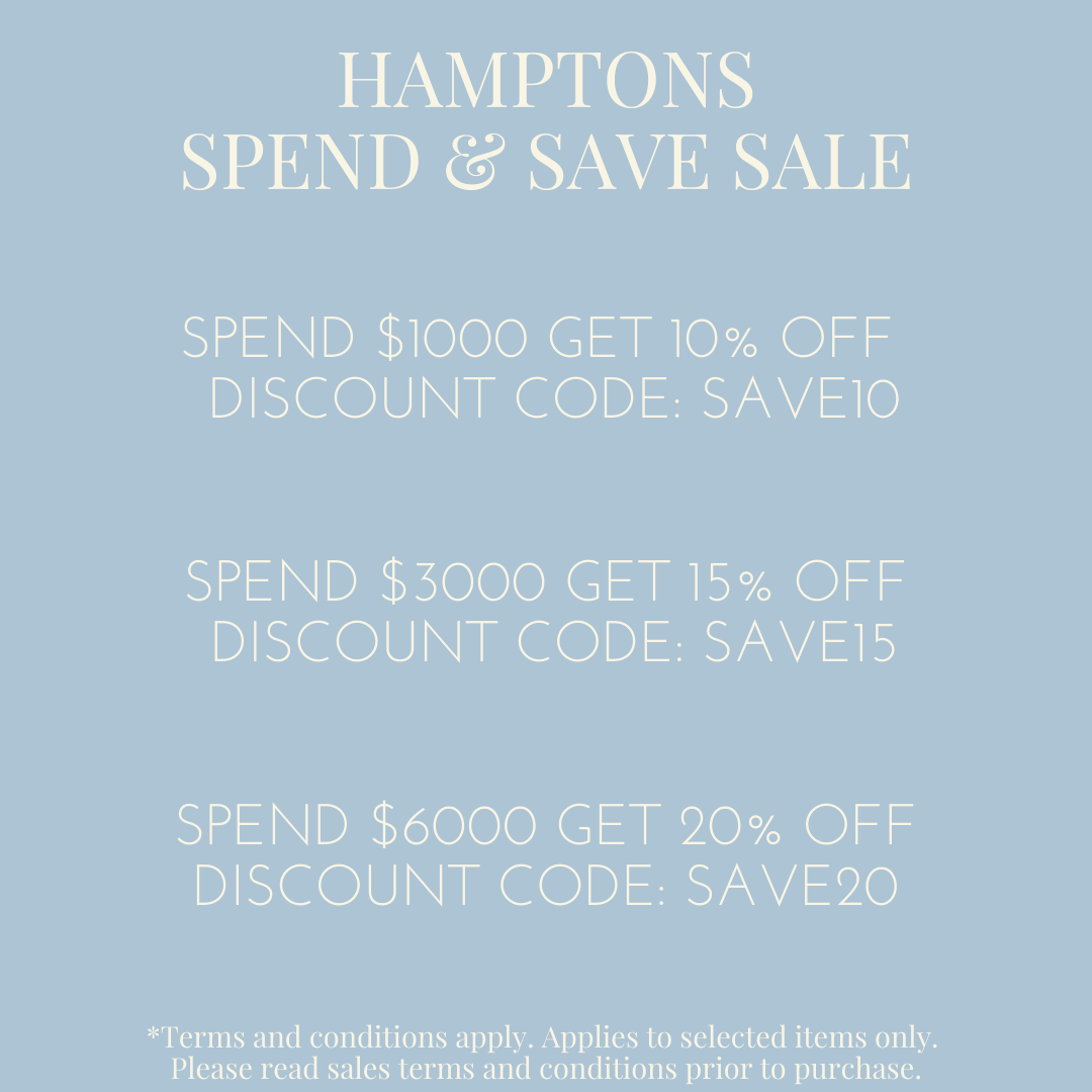 Hamptons Spend and Save