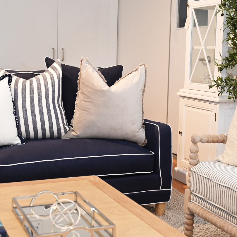 Martha 3 Seater Linen Lounge