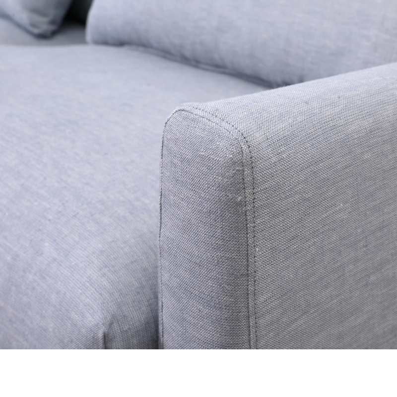 Capri Linen Slip Cover 3 Seater Lounge - Covers Only