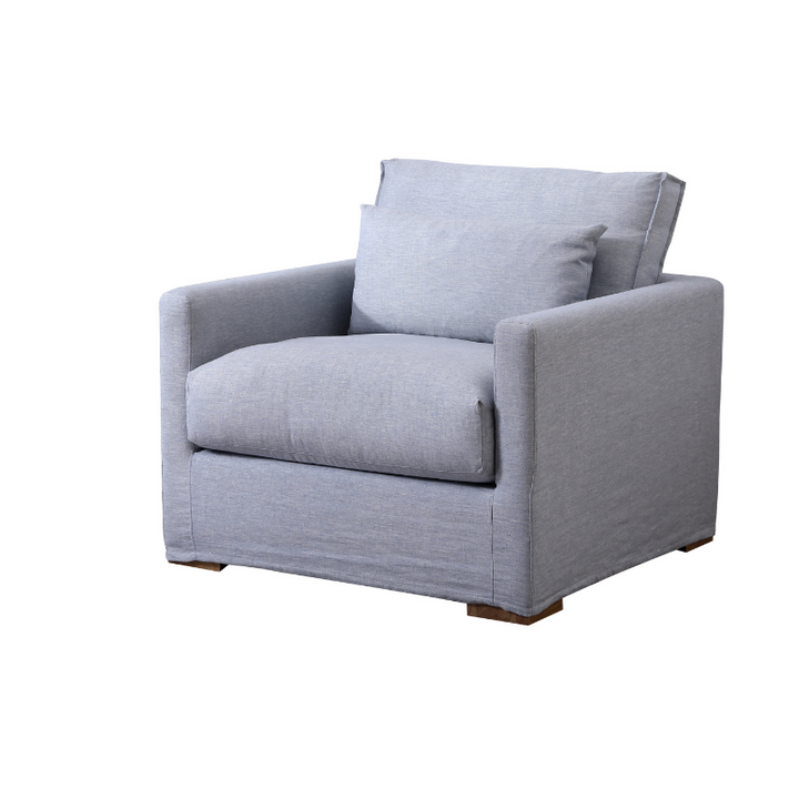 Capri Slip Cover Linen Armchair - Covers Only