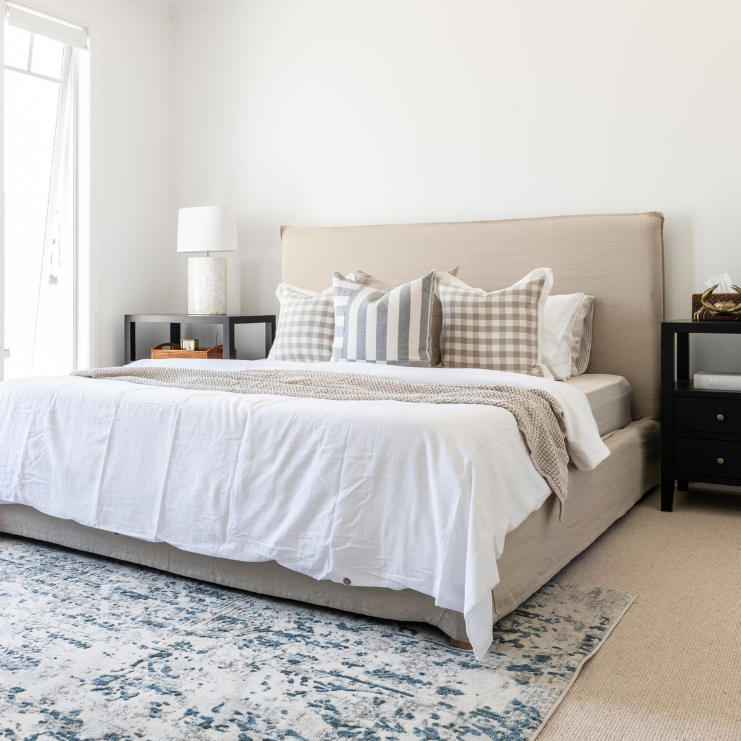 100% Linen Valance - Oatmeal