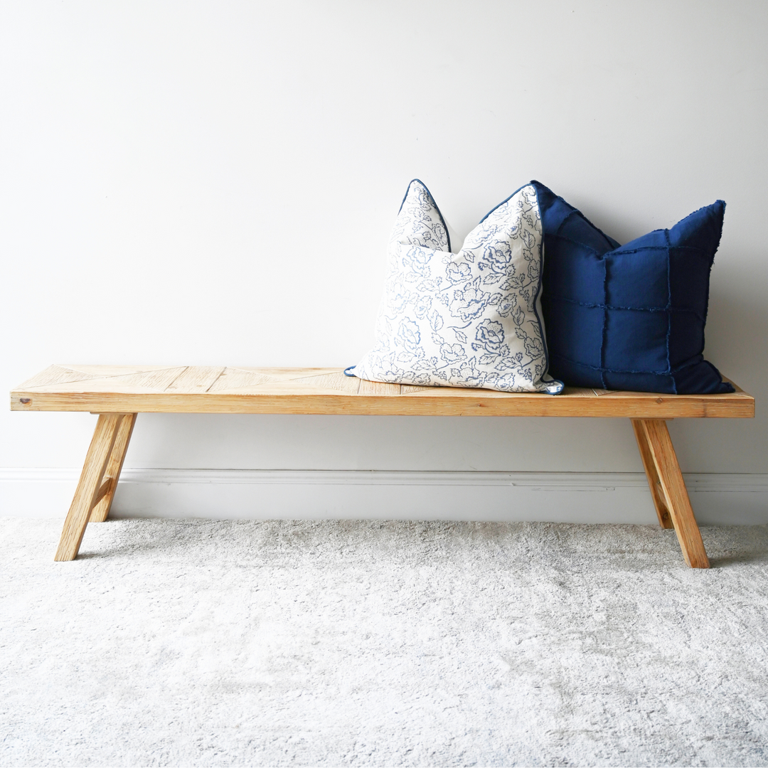 Trestle Wooden Bench
