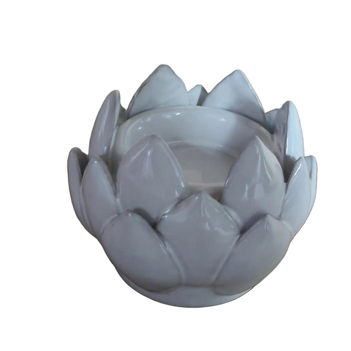 Artichoke Ceramic Candle Holder