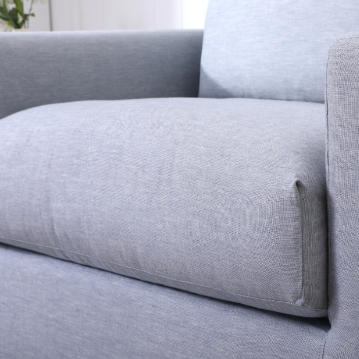 Capri Slip Cover Linen Armchair - Covers Only
