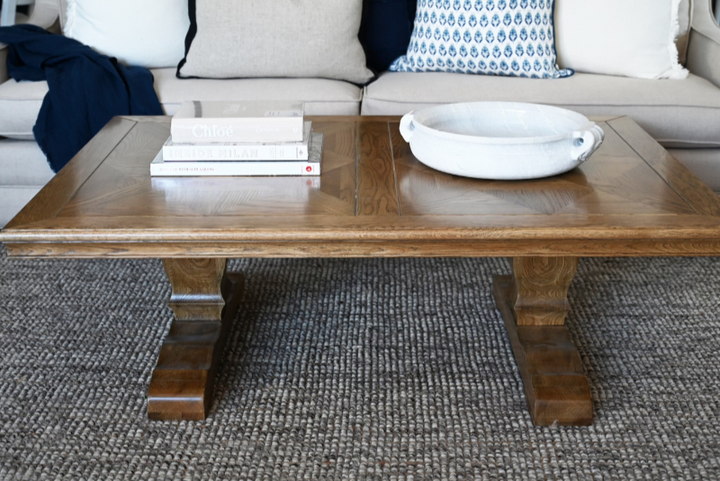 Kensington Parquetry Natural Oak Coffee Table