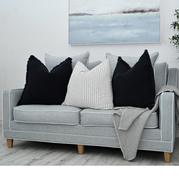Martha 2 Seater Linen Lounge