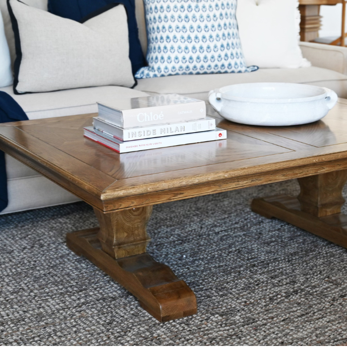 Kensington Parquetry Natural Oak Coffee Table