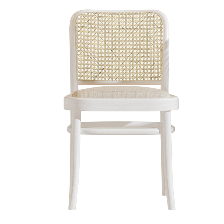 Riviera Natural Oak and Linen Dining Chair