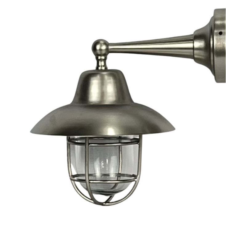Oxford Outdoor Wall Lamp In Antique Silver
