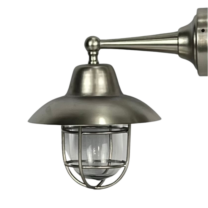 Oxford Outdoor Wall Lamp In Antique Silver
