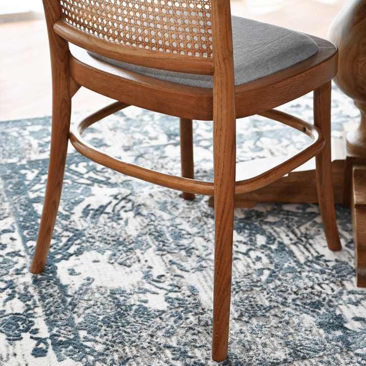 Riviera Natural Oak and Linen Dining Chair
