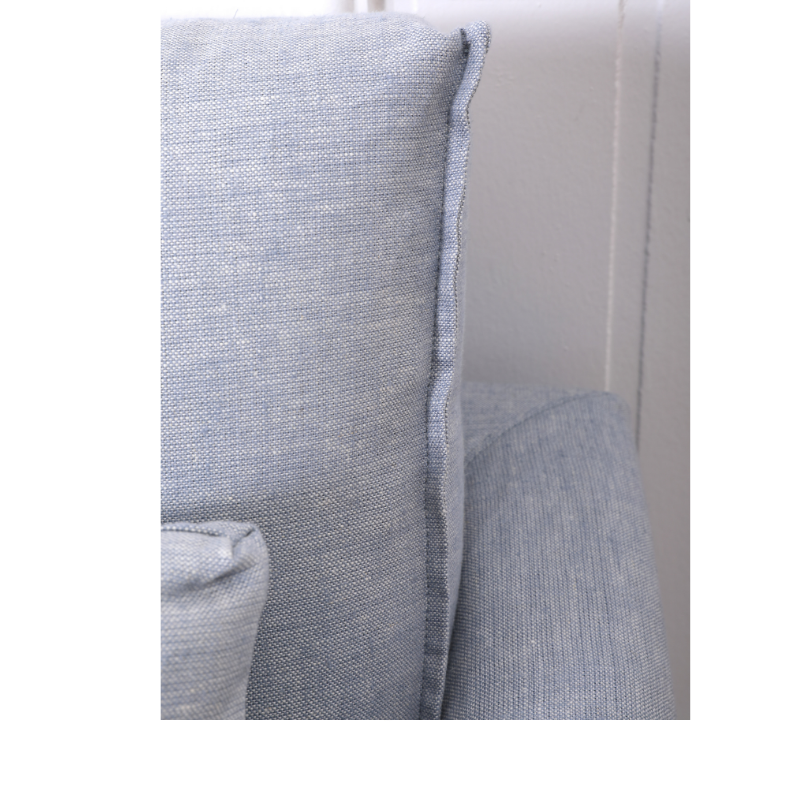 Capri Slip Cover Linen 2 Seater Lounge - Covers Only