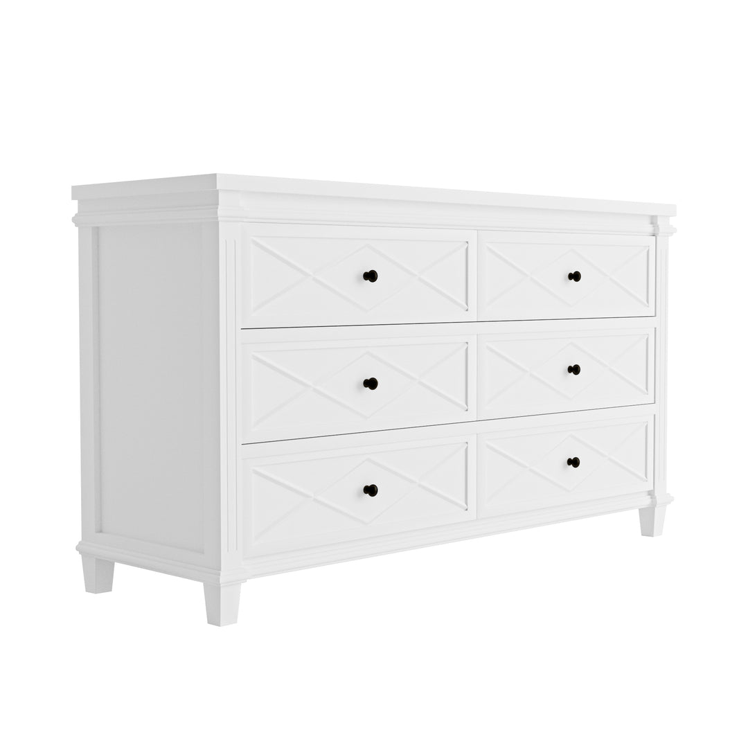 Brisbane Ascot Chest Of Drawers Whitewash