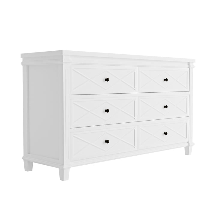 Brisbane Ascot Chest Of Drawers Whitewash