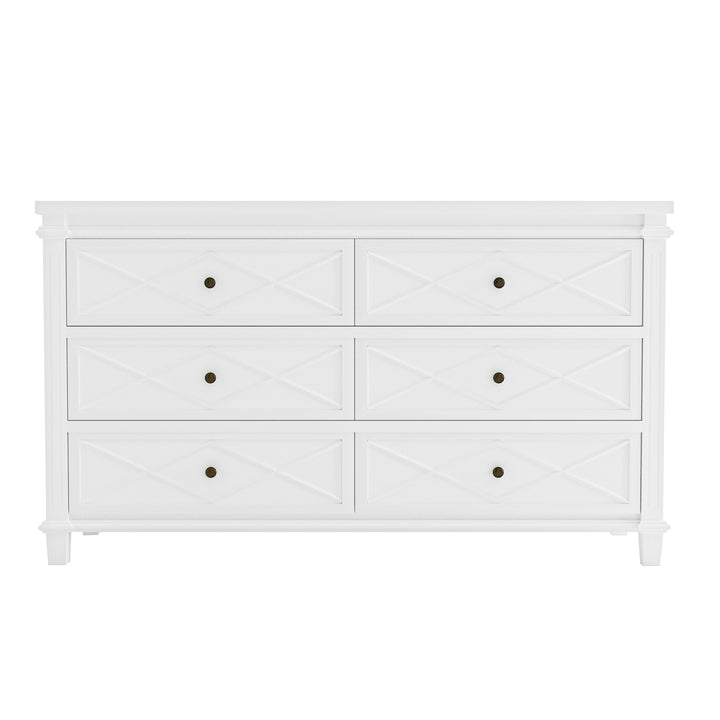 Brisbane Ascot Chest Of Drawers Whitewash
