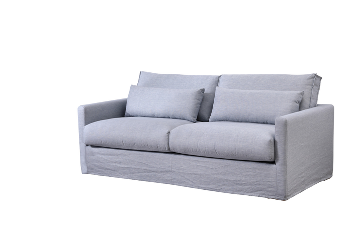 Capri Linen Slip Cover 3 Seater Lounge - Covers Only