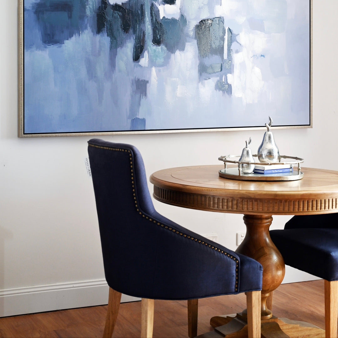 Leopold Upholstered Linen Dining Chair