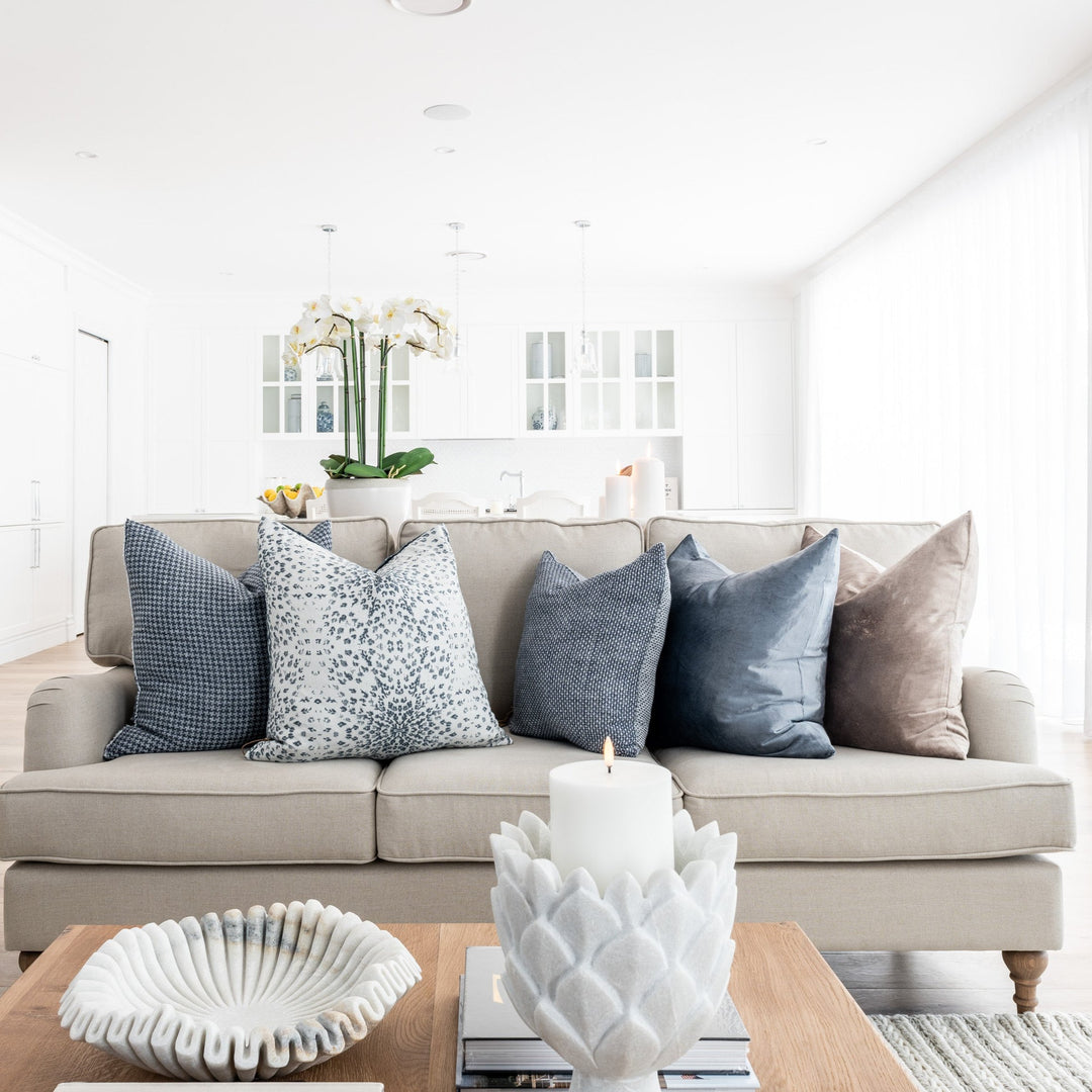 Madeline Linen 3 Seater Lounge