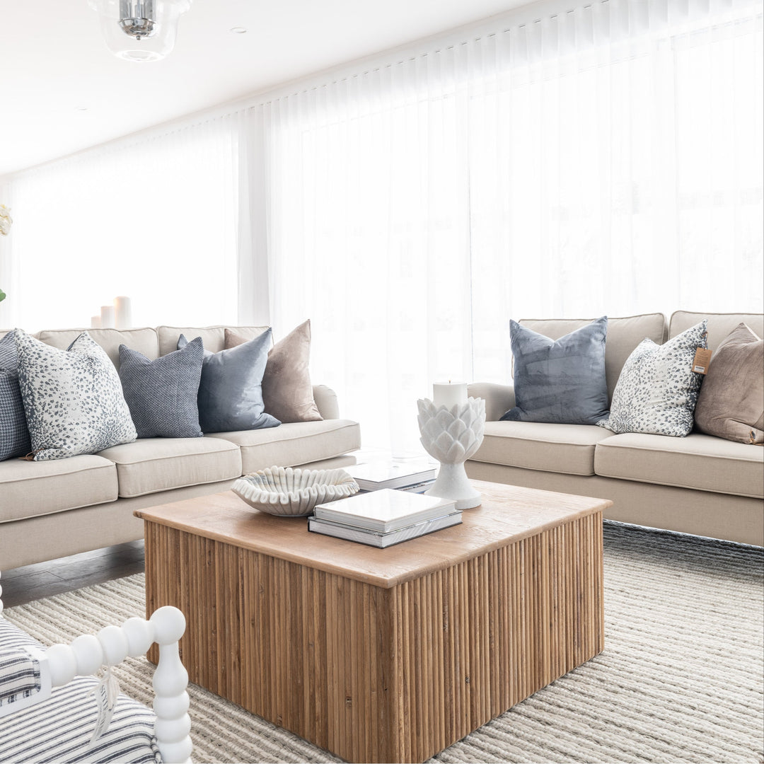 Madeline Linen 2 Seater Lounge
