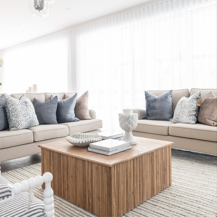 Madeline Linen 2 Seater Lounge