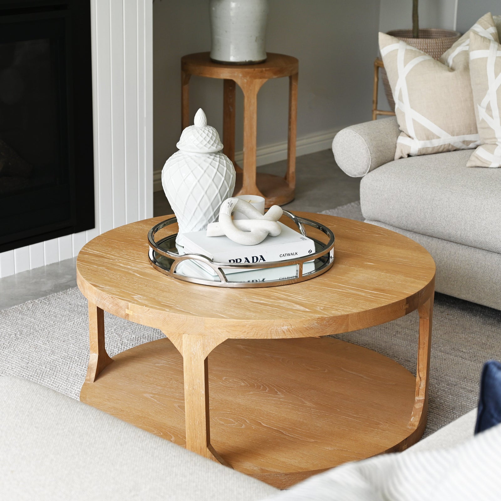 Milla Round Coffee Table