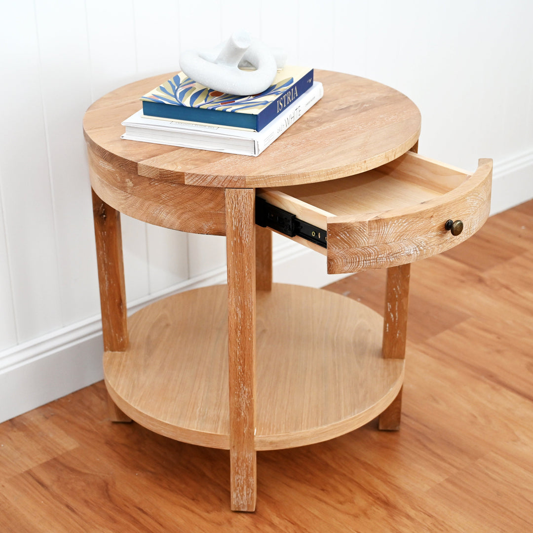 Ava Small Bedside Table or Side Table