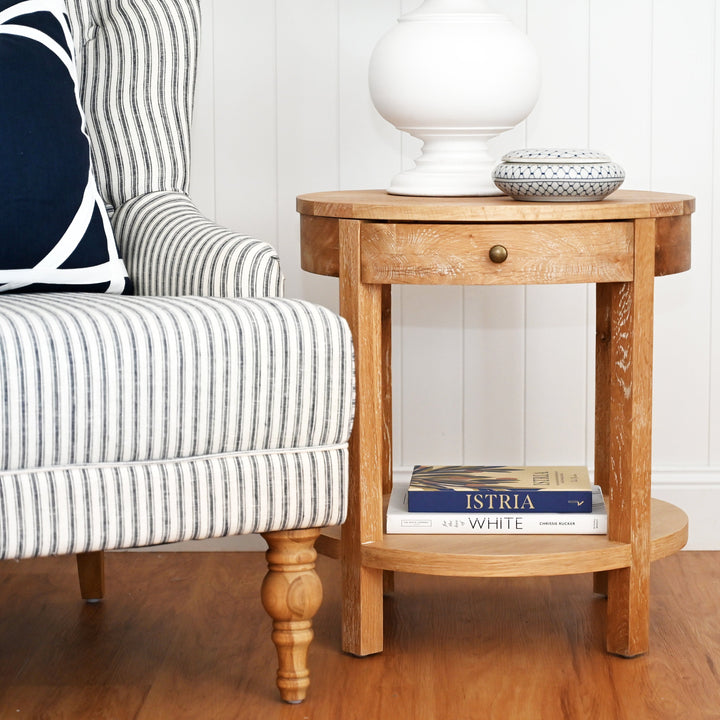 Ava Small Bedside Table or Side Table