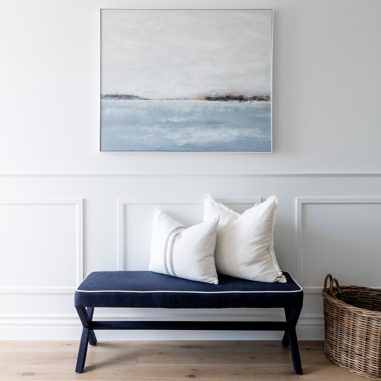 Lauren Linen Large Bench Seat