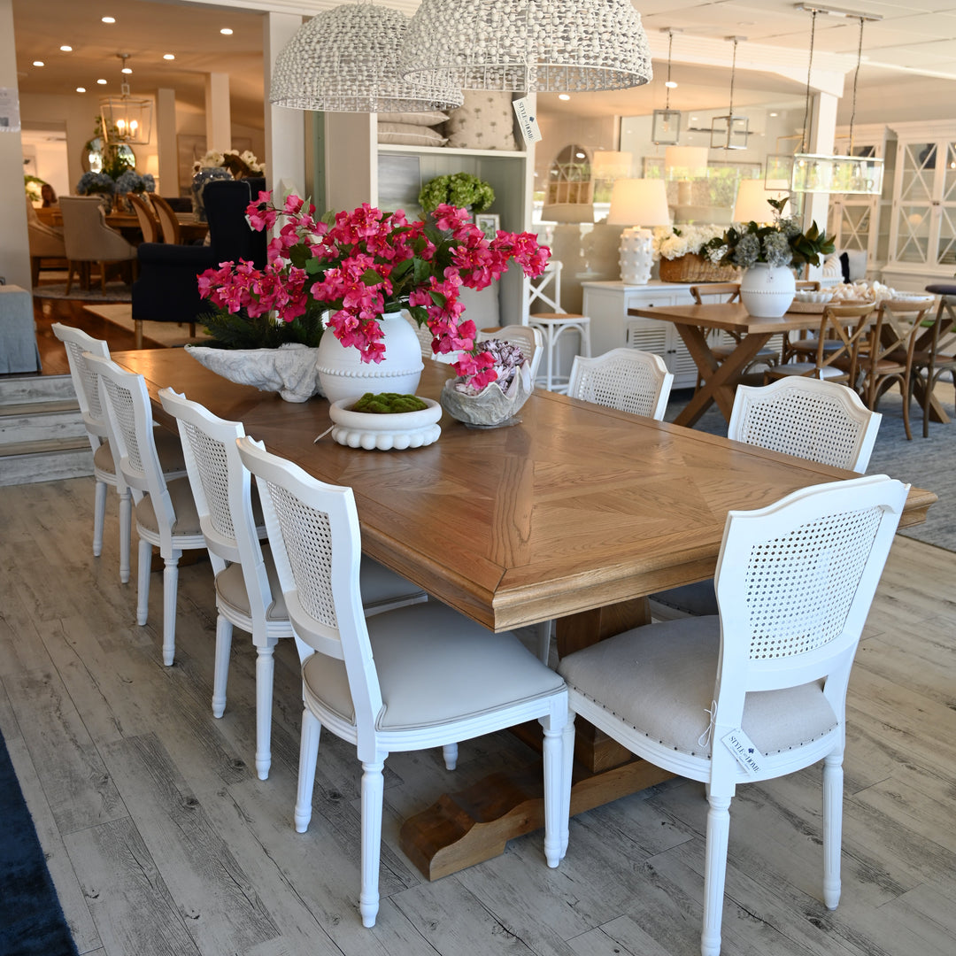 April Luxury Leather Dining Chair