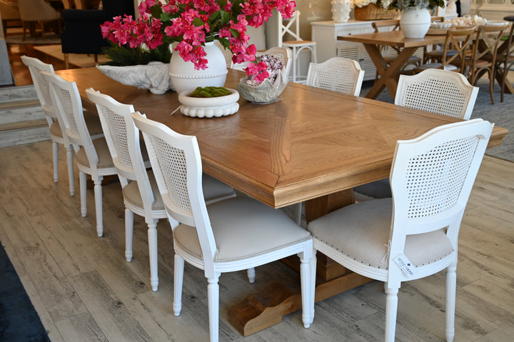 April Luxury Leather Dining Chair