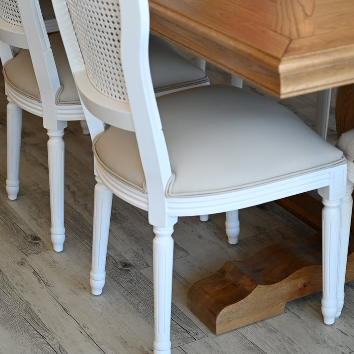 April Luxury Leather Dining Chair