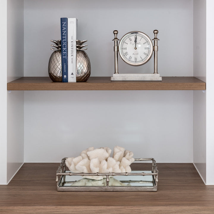 Pineapple Nickel Bookends
