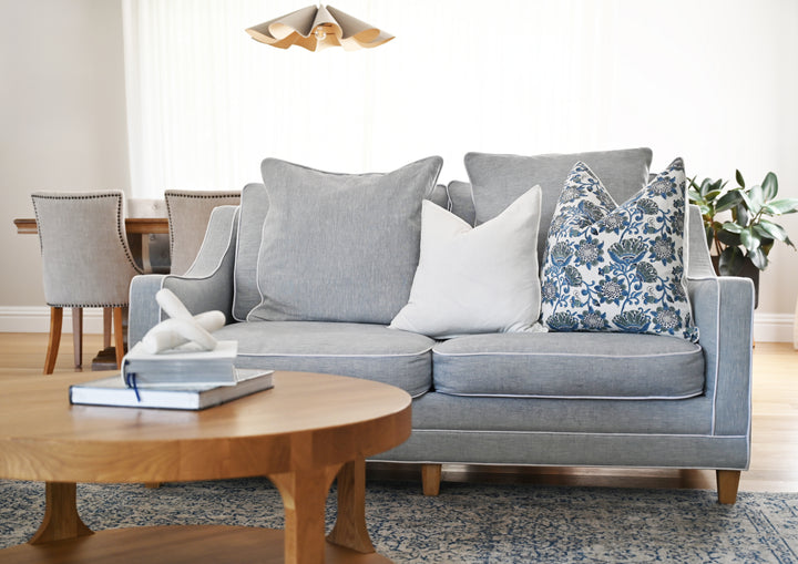 Martha 2 Seater Linen Lounge