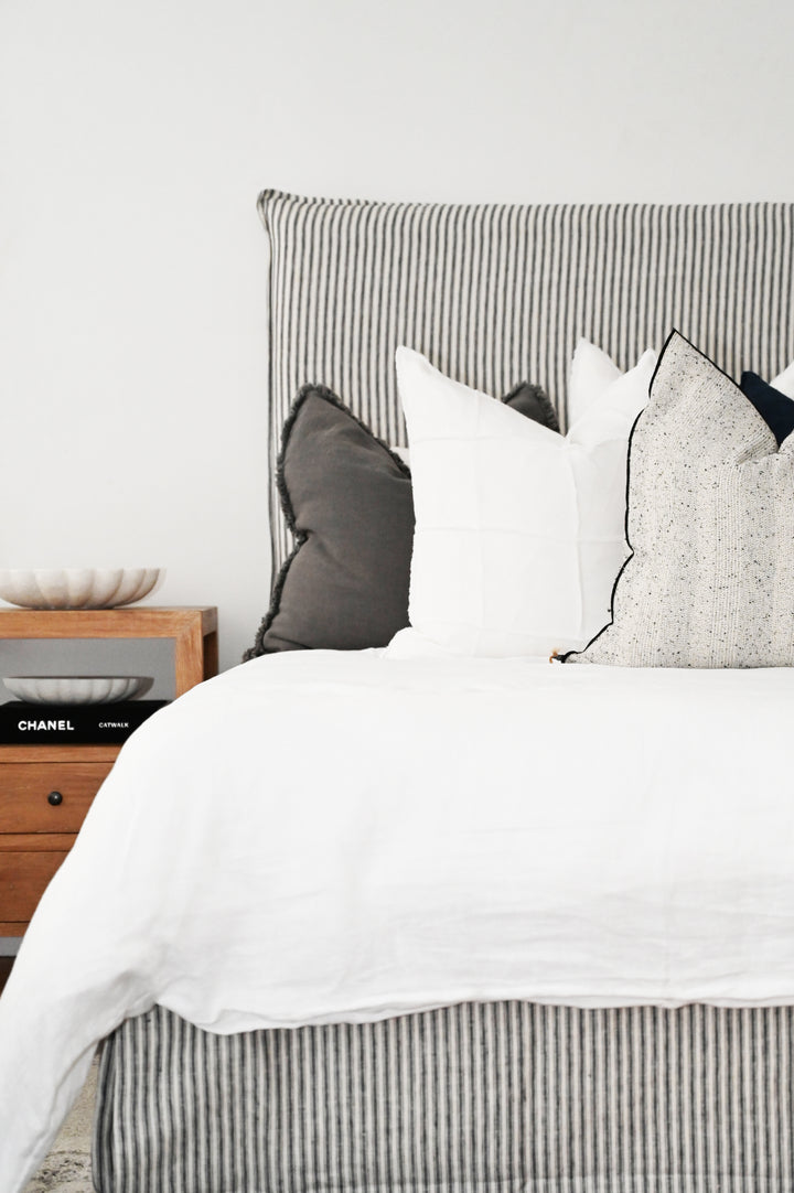 Capri Linen Slip Cover Bedhead