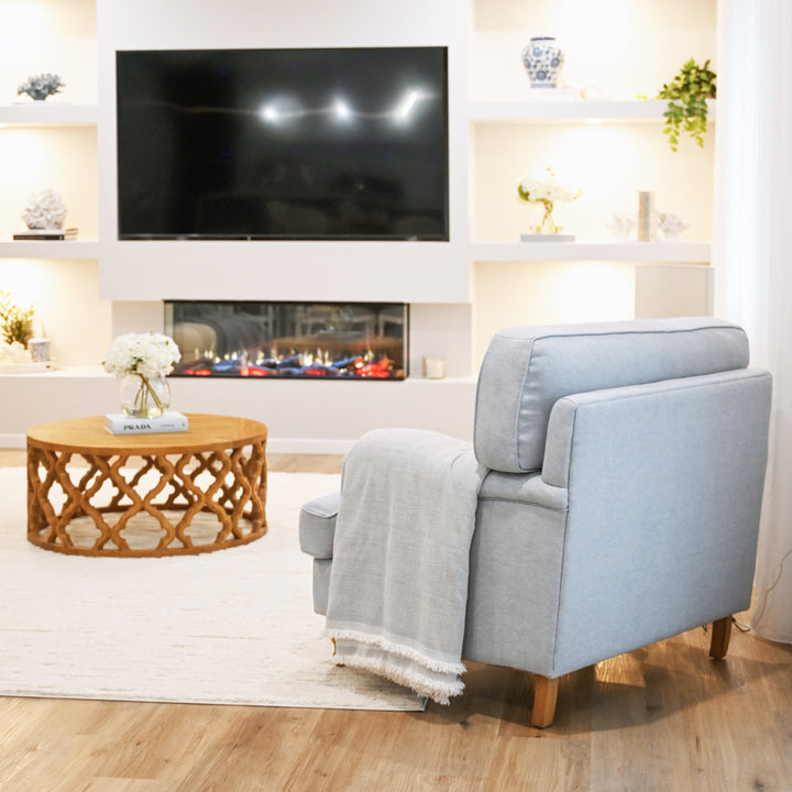 Madeline Linen Armchair