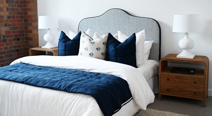 Emily Deluxe Linen Bedhead