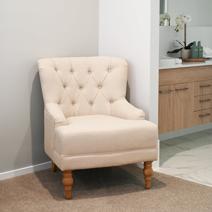 Sarah Linen Armchair
