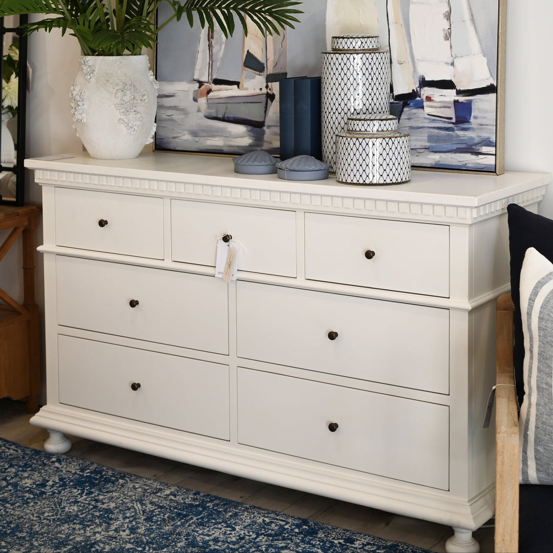 Regency Seven Drawer Chest Of Drawers