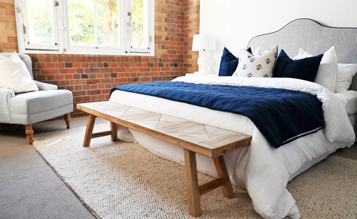 Emily Deluxe Linen Bedhead