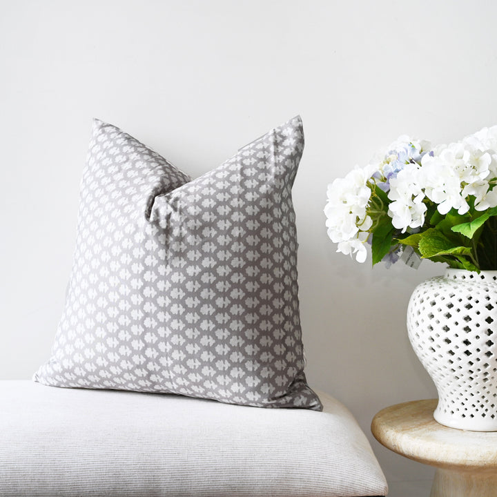Ashby Motif Square Cushion