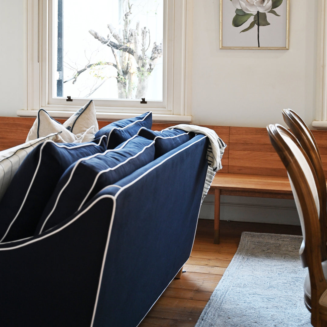 Martha 2 Seater Linen Lounge