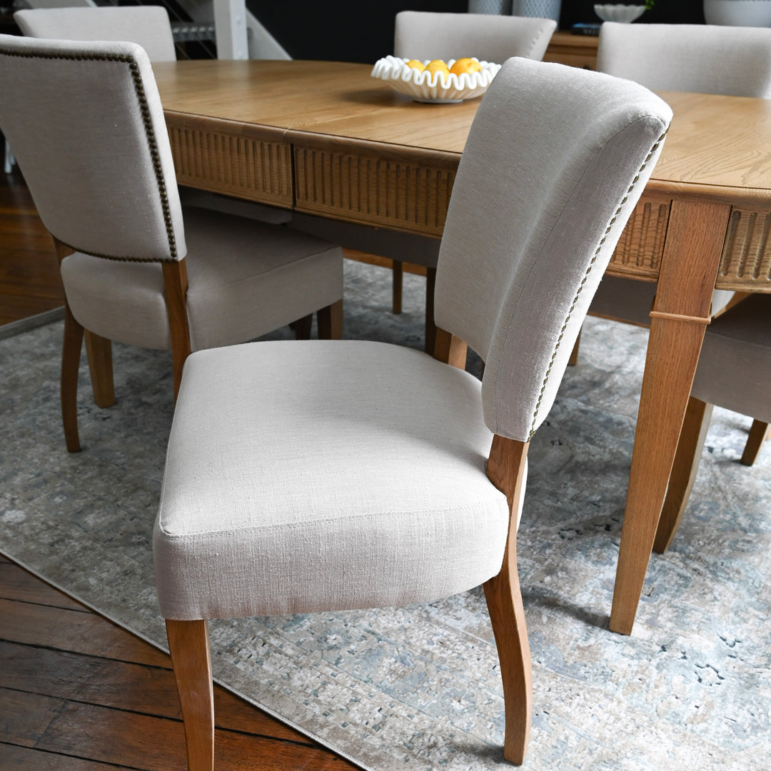 Victoria Linen Dining Chair