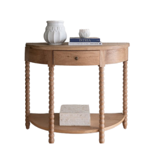 Bobbin Small Curved Console