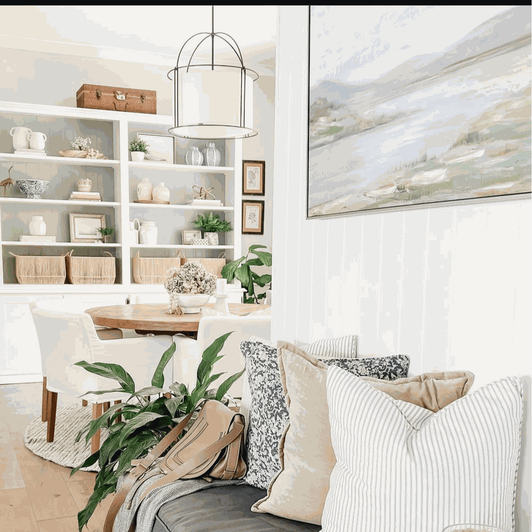 Riverbend Canvas In Antique Silver Frame