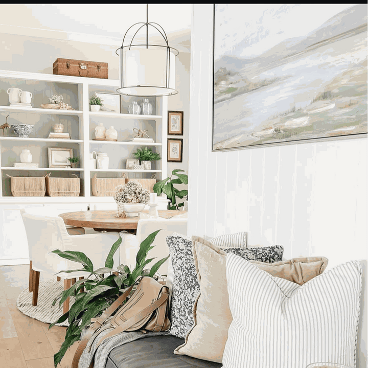 Riverbend Canvas In Antique Silver Frame