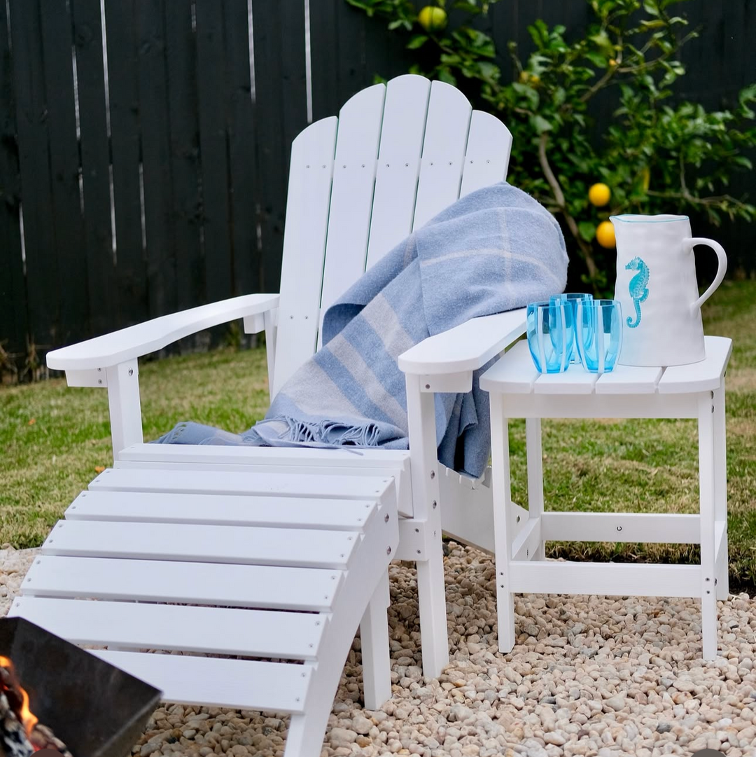 Adirondack Poly Timber Outdoor Footrest