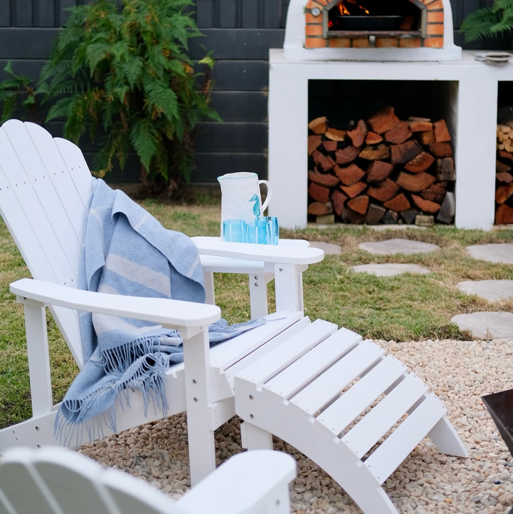 Adirondack Poly Timber Outdoor Footrest