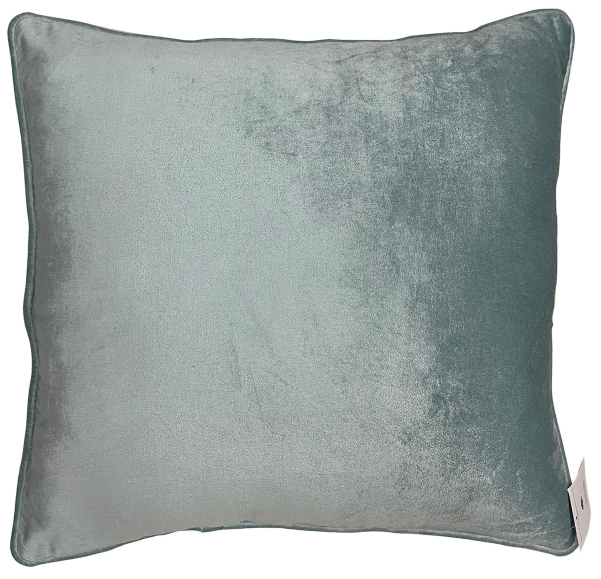 Mist Velvet Luxury Square Cushion With Feather Insert
