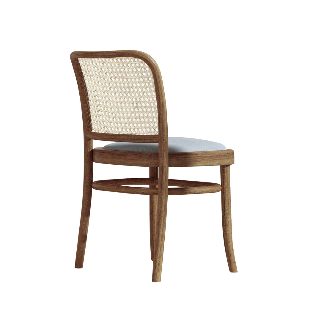 Riviera Natural Oak and Linen Dining Chair