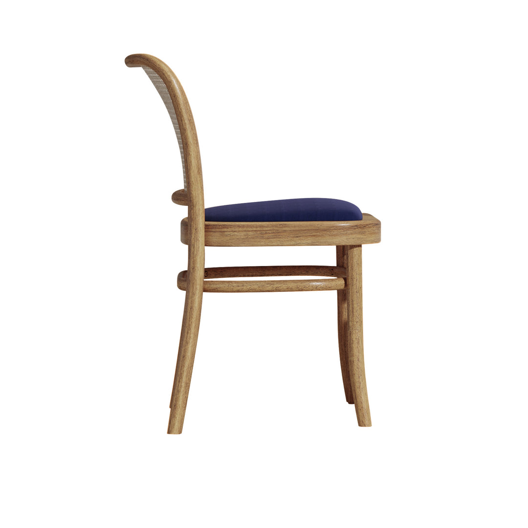 Riviera Natural Oak and Linen Dining Chair